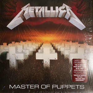 METALLICA - MASTER OF PUPPETS 1986/2020 (BLCKND005R-1) BLACKENED/EU MINT (0858978005219)