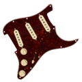 FENDER PRE-WIRED STRAT PICKGUARD CUSTOM SHOP FAT 50'S SSS TORTOISE SHELL