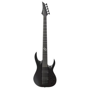 SOLAR GUITARS AB1.5BOP BLACK OPEN PORE MATTE