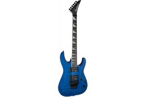 JACKSON JS32Q DINKY ARCH TOP DKA AR TRANSPARENT BLUE