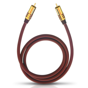 OEHLBACН 2054 NF Subwoofercable 2,0m bordeaux