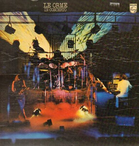 LE ORME - IN CONCERTO 2016 (VM LP 176, LTD., 180 gm., Red & Black) VINYL MAGIC/EU MINT (8016158017649)