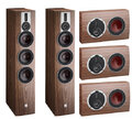 Dali Rubicon 8-LCR set 5.0 American Walnut