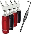 AUDIOQUEST spc 507 Series Multi-Spade Silver set of 4