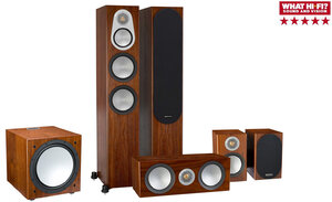 Monitor Audio Silver 300/100/centre 150/W12 walnut