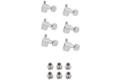 FENDER AMERICAN PRO STAGGERED STRATOCASTER/TELECASTER TUNING MACHINE SETS CHROME