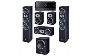 Yamaha RX-V4A + HECO Victa Prime 702 set 5.1 Black