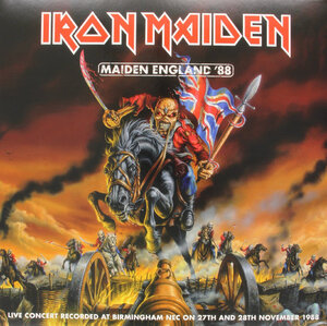 IRON MAIDEN - MAIDEN ENGLAND 88 - LIVE AT BIRMINGHAM NEC NOVEMBER 1988 2 LP Set 2013 (5099997361114) WARNER/EU MINT (5099997361114)