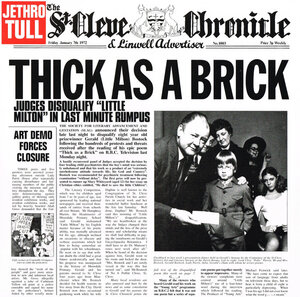 Jethro Tull - Thick As A Brick 1972/2015 (0825646139507, 180 Gm.) Chrysalis/eu Mint (0825646139507)