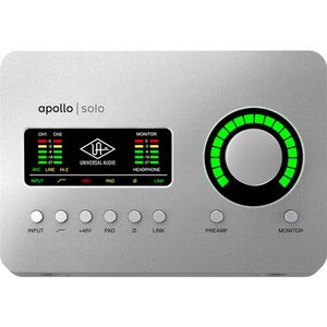 UNIVERSAL AUDIO Apollo Solo USB Heritage Edition (Desktop/Win)
