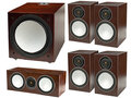 Monitor Audio Silver 100/100/centre150/W12 set 5.1 walnut