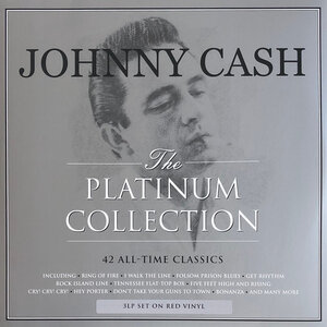 JOHNNY CASH - THE PLATINUM COLLECTION 3 LP Set 2019 (NOT3LP280, Red) NOT NOW MUSIC/EU MINT (5060403742803)