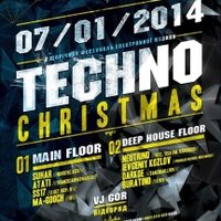 Ievgeniy Kozlov - Techno Christmas 2014 Rakhiv Dance Club SKRAT Ievgeniy Kozlov mix (part I)